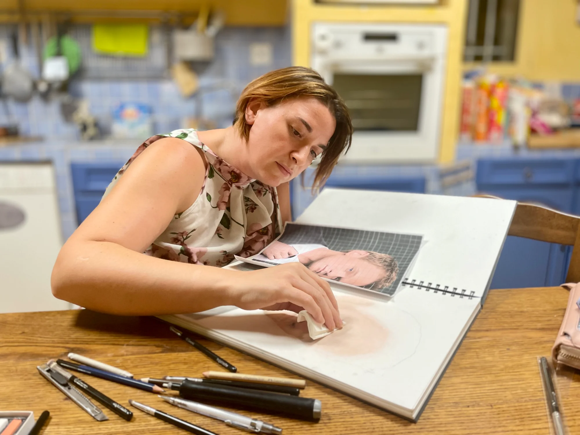 Portrait de l'artiste